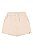 Shorts Saia Juvenil da Gloss Moletinho Bege - Imagem 2