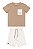 Conjunto Juvenil e Infantil da Quimby Masculino Bermuda - Imagem 3