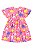 Vestido Infantil Casual da Quimby Malha Rodado - Imagem 3