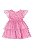 Vestido Infantil da Quimby Rosa Brilho Bailarina - Imagem 2