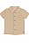 Camisa Infantil Masculina em Malha Trabalhada Bege - Imagem 2