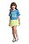 Conjunto Infantil Feminino da Bee Loop Saia Shorts - Imagem 1