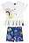 Conjunto Infantil da Bee Loop Bermuda de Cotton - Imagem 2