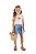 Conjunto Infantil Feminino Up Baby com Shorts Jeans - Imagem 2