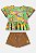 Conjunto Infantil Feminino da Up Baby Safari Marrom - Imagem 3