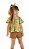 Conjunto Infantil Feminino da Up Baby Safari Marrom - Imagem 1