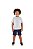 Conjunto Infantil Masculino da Up Baby Azul Listrado - Imagem 3