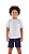 Conjunto Infantil Masculino da Up Baby Azul Listrado - Imagem 1