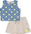 Conjunto Infantil Feminino Shorts Saia Limões - Imagem 2