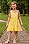 Vestido de Bebê Feminino Arrumadinho Amarelo com Alças - Imagem 1