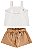 Conjunto Infantil Feminino da Up Baby Shorts Social - Imagem 2