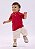 Conjunto Bebê Menino Polo Vermelha Nini Bambini - Imagem 1