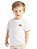 Camiseta Infantil Masculina Branca Malha Arrumada - Imagem 1