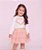 Conjunto Infantil Bambolina Blusa e Saia Tutu - Imagem 1