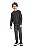Conjunto Infantil Masculino Moletom Cinza Chumbo - Imagem 2