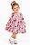 Vestido Bebê Quimby Manga Longa Estampa Ursos - Imagem 1