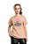 Camiseta Juvenil Feminina Gloss Bege Estampa - Imagem 1