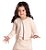 Bolero Bebê Infantil Bucle Nude Quentinho - Imagem 1