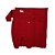 Kit Maternidade Feminino Tricô Vermelho Malharia Noruega - Imagem 1