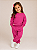 Conjunto Moletom Infantil Menina Have Fun Roxo - Imagem 1