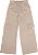 Calça Infantil Feminina Moletom Bolso Cargo - Imagem 2