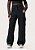 Calça Juvenil Feminina Moletom Cargo Wide Leg - Imagem 1
