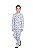 Pijama Infantil Masculino Longo Algodão Azul - Imagem 1