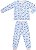 Pijama Infantil Masculino Longo Algodão Azul - Imagem 2