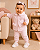 Conjunto Bebê Menina Rosa com Pelinho - Imagem 1
