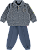 Conjunto Bebê Menino Azul Moletom Quentinho - Imagem 2