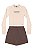 Conjunto Juvenil Feminino Saia Shorts Xadrez - Imagem 4