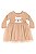 Vestido de Bebê Tule Bege Up Baby - Imagem 2