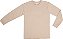 Camiseta Infantil Manga Longa Have Fun Bege - Imagem 2