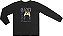 Camiseta Infantil Preta Gamer Manga Longa - Imagem 2