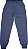 Conjunto Infantil Masculino Moletom Aberto Azul - Imagem 3
