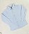 Camisa Infantil Masculina Social Tricolinho Azul - Imagem 2