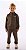 Conjunto Infantil Masculino Térmico Marrom - Imagem 1