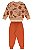 Conjunto Infantil Masculino Moletom Dinossauros - Imagem 2