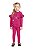 Conjunto Infantil Feminino Moletom Fechado Pink - Imagem 1