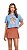 Conjunto Juvenil Feminino Saia Shorts Gloss - Imagem 1