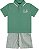 Conjunto Infantil Masculino Camiseta Polo - Imagem 2