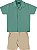 Conjunto Infantil Masculino Camisa e Bermuda - Imagem 2