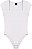 Body Juvenil Feminino Branco em Cotton - Imagem 2