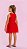 Conjunto Infantil com Saia Tule Vermelho Mon Sucré - Imagem 3