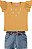 Conjunto Infantil Feminino Dila com Shorts Jeans - Imagem 2