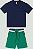 Conjunto Infantil Menino Bermuda Up Baby - Imagem 2