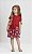 Vestido Infantil Vermelho com Bolsa Up Baby - Imagem 1