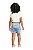 Conjunto Infantil Feminino Blusa e Saia Shorts - Imagem 2