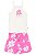 Conjunto Infantil Feminino Fresquinho Floral - Imagem 2