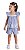 Conjunto Infantil Nini Bambini Bata Azul - Imagem 1